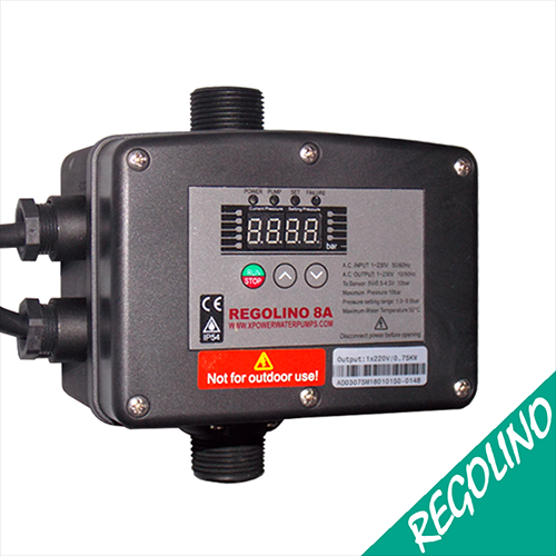 Invertor monofazic REGOLINO 8 Amper cu sistem de autoprogramare, alimentatie monofazata pentru pompe electrice